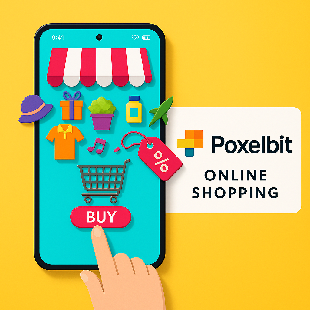 Poxelbit — compra en línea desde tu móvil